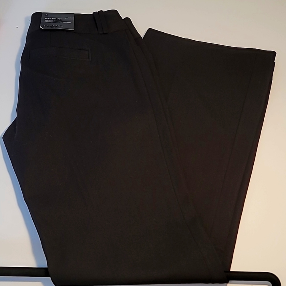 Black Suiting Trouser pant Size 6 Banana Republic Factory  NWT